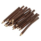 D DOLITY 15 Stück Zweig Und Zweig Graphit Bleistifte Graphitstift, Kunstbedarf Zeichnung Skizze Kohle Graphit Bleistift