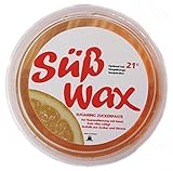 449g Süß Wax 21° Sugaring Zuckerpaste zur Haarentfernung mit Hand, kein Vlies nötig. Optimal bei 21° Umgebungstemperaturen.