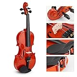 Violine, Violine für Starter, Violin-Kit, leicht und hart, knackig und weich, satiniert, für Violine Musik Musikinstrument