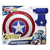 Hasbro B9944EU8 Marvel Avengers Captain America Magnetischer Schild, Única