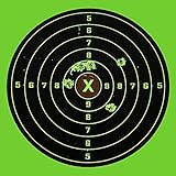 25 Splatter2076-14 Fritz-Cell Splitterziele Splittersticker Zielscheibe für alle Gewehre, Pistolen, Luftgewehre, Airsoft, BB, Diabolo kompatibel mit Splatterburst Zielen