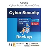 Acronis Cyber Protect Home Office 2023 | Premium | 1 TB Cloud-Speicher | 5 PC/Mac | 1 Jahr | Windows/Mac/Android/iOS | Internet Security inkl. Backup | Aktivierungscode per Email