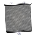 VINTORKY Verdunkelungsrollos Wabenjalousien Fensterstangenöffner Sonnenschutz Schatten wallerrollen House Decoration atmungsaktiver Fenstervorhang nagelfreier Sichtschutzvorhang PVC Black