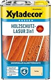 Xyladecor Holzschutz-Lasur 2 in 1, 4 Liter, Farblos
