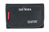 Tatonka Unisex – Erwachsene Geldbeutel Folder RFID B, Black, 9 x 12 x 2 cm