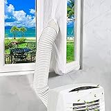 XtraCare Fensterabdichtung für Klimaanlage Mobile Klimageräte und Abluft-Wäschetrockner, Passend zu Allen Schlauchgrößen und Jedem Klimagerät (210 * 90cm)