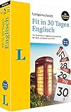 Langenscheidt Fit in 30 Tagen Englisch: Sprachkurs für Anfänger und Wiedereinsteiger mit Buch, 3 CDs und persönlichem Lernplaner