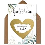 Rubbelkarten zum selber beschriften - Gutschein - Rubbellos für eigenen Text Geschenke Geschenkideen als Geschenk Gutschein zum Geburtstag