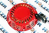 HOLZER Seilzugstarter Seil Zug Starter für 5,5 & 6,5 PS Benzinmotoren und Stromerzeuger/Rot