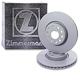 Zimmermann 100.3300.20 Bremsscheibe, vorne, Coat Z, 2er pack