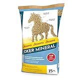 JOSERA Joker Mineral (1 x 15 kg) | Premium Pferdefutter für alle Rassen in jeder Lebensphase | optimale Gesamtlösung | starke Knochen & Gelenke | Mineralfutter Pferde | 1er Pack
