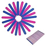 100 Stück Mini-Nagelfeilen, doppelseitig, Körnung 180/240, tragbar, professionell, Emery Boards Nagelfeile, Werkzeug zum Stylen der Nägel für Zuhause und S