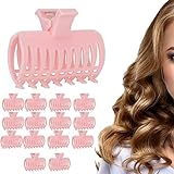 Hair Rollers Hot Roller Clips Curler Claw Clips Replacement Roller Clips for Women Girls Hair Styling Hairdressing Curlers Tools 15Pcs