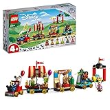 LEGO 43212 Disney: Disney Geburtstagszug Set mit Moana, Woody, Peter Pan und Tinker Bell Zug-Spielzeug Plus Micky und Minnie Maus, für Kinder ab 4 Jahren, Disney's Serie zum 100. Geburtstag