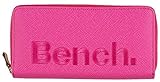 Bench Große XXL Damen Geldbörse Portemonnaie Brieftasche Reißverschluss Clutch, Farbe:Pink