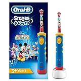 Oral-B Stages Power Mickey Maus Elektrische Zahnbürste, für Kinder ab 3 Jahren