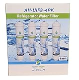 4x Aquahouse UIFS kompatibel Kühlschrank Wasserfilter für Samsung DA29-10105J HAFEX/EXP WSF-100 Aqua-Pure Plus (nur externer Filter)