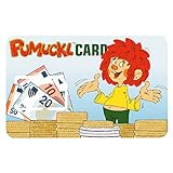 PumucklCard Taschengeldkarte mit Hülle - Kinder & Jugendliche erlernen spielerisch den Umgang mit Taschengeld ohne Bargeld oder Geldbörse