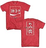 Coke Classic Vintage 80's Adult Logo T-Shirt, Kanji, XL