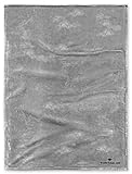 TOM TAILOR kuschlige Wohndecke 150 x 200 cm Super-Soft-Microfaser Decke, Farbe:Silber