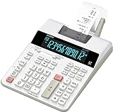 CASIO Druckender Tischrechner FR-2650RC, 12-stellig, 2-Farbdruck, Steuerberechnung, Netzbetrieb inkl. Netzteil