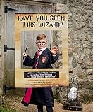 JeVenis Have You Seen This Wizard Photo Booth Prop Magier Photo Booth Requisiten Zauberer Geburtstagsfeier Gunst Dekorationen