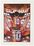 AURUM Galatasaray Deko - Galatasaray Geschenk Lampe - Personalisierte Lampe mit Name und Trikotnummer für Vater und Kind - perfekte Fußballlampe für emotionale Geschenke - Galatasaray Fanartik