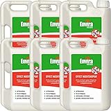 Envira Effect Insektenspray - Universal-Insektizid Mit Langzeitwirkung - Anti-Insekten-Mittel Auf Wasserbasis - 6X 2 Liter