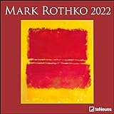 Mark Rothko 2022 - Wand-Kalender - Broschüren-Kalender - 30x30 - 30x60 geöffnet - Kunst-Kalender