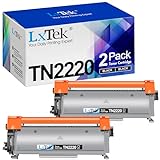 LxTek Toner TN2220 TN 2220 Kompatibel für Brother TN2220 TN-2010 für Brother MFC-7360N MFC-7460DN MFC-7860DW FAX-2840 FAX-2940 HL-2130 HL-2240 HL-2250DN HL-2135W DCP-7055 DCP-7055W (2 Schwarz)