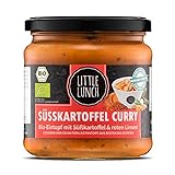 Little Lunch Bio Eintopf Süßkartoffel Curry | 350ml | 100% Bio-Qualität | Vegan | Ohne zugesetzten Zucker | Laktosefrei | Keine künstlichen Zusätze | Ohne Geschmacksverstärker