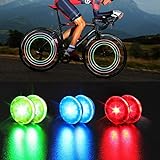 RetroFun 6 Stück Fahrrad Speichenlicht, wasserdichtes Fahrrad Rad Speichenlichter LED Fahrrad Fahrrad Rad Licht für Erwachsene Kinder Fahrrad für sicheres Radfahren