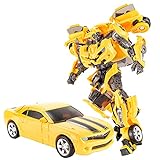 YSSClOTH Auto Roboter Spielzeug, Roboter zum Auto, Manuelle Verformung Roboter Auto Spielzeug Modell Geschenk für Jungen