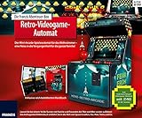 Die FRANZIS Abenteuer-Box Retro-Videogame-Automat: Der Mini-Arcade-Spielautomat für das Wohnzimmer! Mit spannendem Erlebnisbuch | Ab 8 Jahre