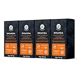 Amazon-Marke: Happy Belly Select Gemahlener Röstkaffee in Kapseln Geeignet für Nespresso Maschinen Mit Kaffeebohnen aus Ruanda, 4 x 20 Kapseln