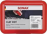 Reinigungsknete: Sonax - Reinigungsknetmasse scharf Clay rot 200g