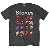 Rolling Stones Herren The No Filter Evolution T-Shirt, grau, M