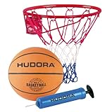 HUDORA Basketball-Set Slam It, Basketballkorb, Basketball, mobil, flexibel, qualitativ, Basketball Training für bessere Fitness, Basketball Sport
