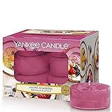 Yankee Candle Exotic Acai Bowl, Glas, Pink, Teelichter