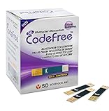 SD CodeFree Blutzuckerteststreifen 200 Stück, Sparpackung zur Diabetes-Messung bei Blutzucker (Zucker-Krankheit)