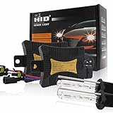 YEZIO Car Lights Birnen, 55W HID Xenon Conversion Kit Alle Lampengrößen und Farben mit digitalen VorschaltgerätenH1 / H3 / H4 / H7 / H11 / 9005/9006/880/881 (Style : H13-H/L, Wattage : 8000K)