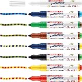 edding 13 Funtastics Magic Marker - Bibi & Tina® set mit 8 bunten Stiften - Rundspitze 2-4 mm - Buntstifte für Kinder mit magischem Farbwechsel, Geschenkidee für Kinder