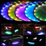 Lychee 7 Color LED Under Car Glow Underbody System Neon