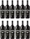 Finca Las Moras Los Intocables Black Malbec Rotwein veganer Wein trocken Argentinien (12 Flaschen)
