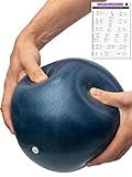beneyu ® Rutschfester & Superleichter Soft Pilates Ball - Gymnastikball Klein - 23cm +Übungen