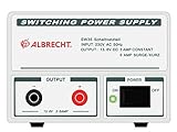 Albrecht Schaltnetzteil SW 35, 3-5 A, 13,8 V – Adapter DE Puissance & Wechselrichter (Innen, AC auf DC, Radio, weiß)