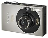 Canon IXUS 70 Digitalkamera (7 MP, 3-fach opt. Zoom, 6,4cm (2,5 Zoll) Display) silber/schwarz