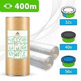 400m ECO Nachfüllfolie Windeltwister windeleimer kompatibel mit Tommee Tippee TEC, Simplee, Twist & Click | Kompatibel mit Angel für Nachfüllkassetten| mit Geruchsbarriere, Einfach zu b