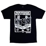 Walking Dead The Men's Grimes Negan Fight Poster T Shirt