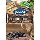 Lyra Pet® 1 kg Pferdeleber Dry Aged & gedörrt Leckerli Hundesnack Belohnung